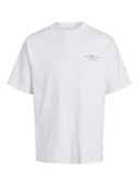 Jack Jones Blachad Brandıng Erkek Tişört 12259357 - 1
