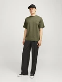 Jack Jones Blachad Brandıng Erkek Tişört 12259357 - 4