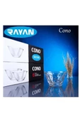 Cono Maria 6'lı Büyük Cam Kase Royaleks-69816 - 1