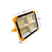 Cata Ct-4698 Portatif Solar Aydınlatma Projektör - 1