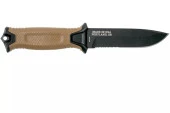 Gerber StrongArm Fixed Testere Ağızlı Kahverengi Outdoor Bıçak - 3