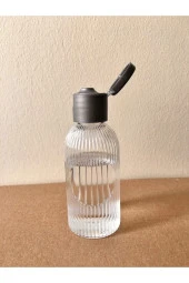 25 Adet 50 Ml Gri Fliptop Kapak Dnz21 Özel Tasarım Dezenfektan - Kolonya - Parfüm Boş Şişesi - 50 ml - 2