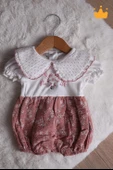 Babydola Kız Bebek Müslin Tulum 15180 - 1