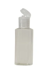Sert Plastik 50 Ml Boş Sprey Kolonya Dezenfektan Şişesi + Kapak 10 Adet - 1