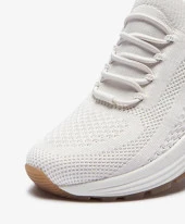 Skechers Bobs Sparrow Unisex Beyaz Spor Ayakkabı 237605 Wht - 3