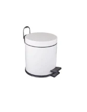 MAXIFLOW ÇÖP KOVASI STANDART PEDALLI 8 LİTRE DKP BEYAZ - 1