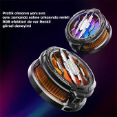 Coofbe klipsli Manyetic Kasırga Radyatörlü Telefon Soğutma Fanı Ultra Hızlı Soğutucu Soğutma Fanı Radyatör Soğutucu thumbnail 3