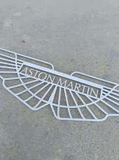 Aston Martin Metal Duvar Dekoru 100x25cm thumbnail 3