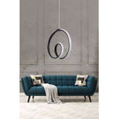 Zen Modern Sarkıt Led Avize Salon Mutfak Oda Hol Ledli Avize - 1