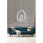 Zen Modern Sarkıt Led Avize Salon Mutfak Oda Hol Ledli Avize - 2