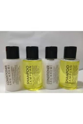 3'lü Otel Bakım Seti 500 'lü Otel Şampuanı, Duş Jeli, Saç Kremi. .30 ML .BASKILI ÜRÜN( 1.500 ADET) . thumbnail 1