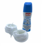 Show Likit Spor Beyaz Ayakkabı Boyası 75gr Beyaz 1 Adet + 2 Çift Bağcık - 1