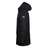 Tommy Hilfiger Arctic Cloth Parka Erkek Mont Siyah - 3