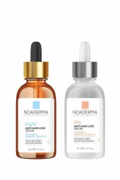 NOADERMA Saç Bakımı Dökülme Karşıtı Gündüz ve Gece Saç Serumu 2*30 ml - 1