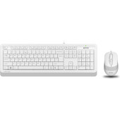A4 Tech F1010 Beyaz Kablolu Klavye Mouse Seti - 2