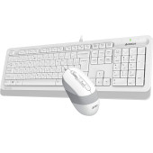 A4 Tech F1010 Beyaz Kablolu Klavye Mouse Seti - 3