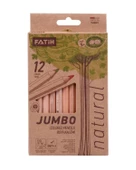 Fatih Natural Ahşap Jumbo Kuru Boya Seti 12li thumbnail 1