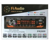 Fİ AUDIO FR-2000 Oto Teyp 4X50 Watt Bluetooth CarLive 2xUsb Sd Fm Aux 2 Amfi Çıkışı - 1
