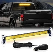 17 fonksiyonlu iç-dış kullanımlı çakar lamba 54cm sarı-sarı 12-30v thumbnail 3