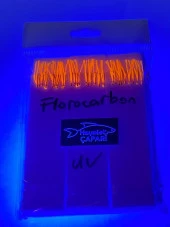 Florocarbon Arnavut Çaparisi 12 No 3lü Paket 0.12/0.24 UV Turuncu - 2