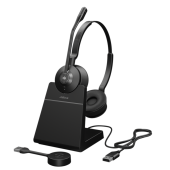 Jabra Engage 55 II USB-A MS Stereo ( Şarj Üniteli ) - 1