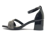 Mehtap Çift Şerit Taşlı 5 cm Kadın Topuklu Ayakkabı thumbnail 5