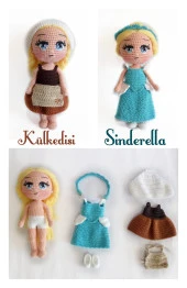 Sindirella (Külkedisi) Amigurumi Organik Oyuncak - 1