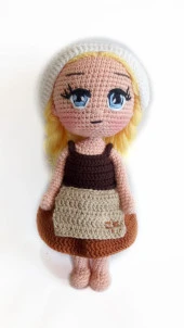 Sindirella (Külkedisi) Amigurumi Organik Oyuncak - 3