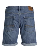 Jack Jones Chrıs Wood Erkek Jean Şort 12249092 - 2