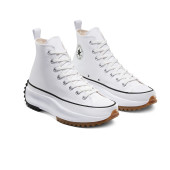 Converse Run Star Hike Canvas Platform Unisex Beyaz Sneaker Spor Ayakkabı 166799C - 3