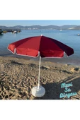 Plaj Şemsiyesi Deniz, Balkon, Bahçe Şemsiyesi Bidon Dahil 2 Metre, 10 Telli - 5