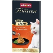Animonda Snack Carny Karaciğer Ezmeli Kedi Kreması 6X15 gr   Skt: 11/2025 - 1