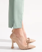 Feles Kadeh Topuk Taşlı Stiletto Kadın Topuklu Ayakkabı thumbnail 7