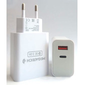 Megatech 25w Pd Yüksek Hızlı Şarj Adaptörü Usb-a Usb-c Qualcomm - 1