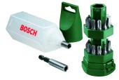 Bosch - 25 Parça Vidalama Seti (Tornavida Fonksiyonlu Kutu) - 1