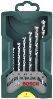 Bosch - X-Line Mini 7 Parça Beton Matkap Ucu Seti - 2