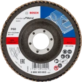 Bosch - 115 mm 60 Kum Standard Seri AlOX Flap Disk thumbnail 1