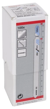 Bosch - Ekonomik Seri Metal İçin T 318 A Dekupaj Testeresi Bıçağı - 100'Lü Paket thumbnail 2