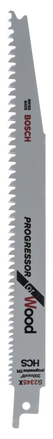 Bosch - Progressor Serisi Ahşap için Panter Testere Bıçağı S 2345 X - 5'li - 1
