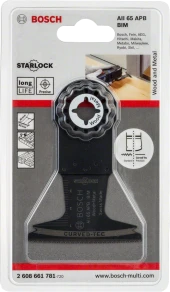 Bosch - Starlock - AII 65 APB - BIM Ahşap ve Metal İçin Daldırmalı Testere Bıçağı 1'li - 2