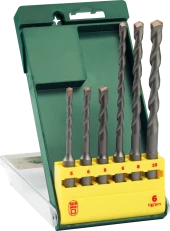 Bosch - SDS-Plus Kırıcı Delici Matkap Ucu Seti 6 Parça (5/6/8x110mm 6/8/10x160mm) - 1