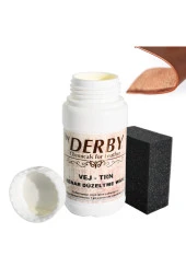 Derby Vejetal TRN Deri Kenarı Düzeltme Vaksı 100 ml + Siyah Sünger - 1