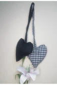 Bebek Odası,duvar,kapı Süsü Vb.kalp (desenli,düz Renk) - 5
