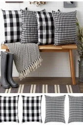 Ekose 4 'lü Uyumlu Takım 40x40 Yastık Kılıfı thumbnail 1