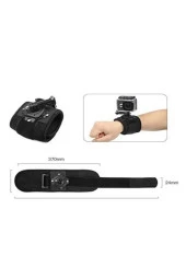 Aksiyon Kamera Bilek Askısı Gezi Seyahat ve Sürüşlerde Kullanmak için Kamera Bilek Tutucu - 6