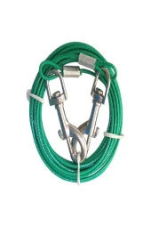 Eastland Köpek Bahçe Bağlama Çelik Halat 3,6 Metre - 1