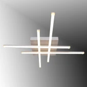 TT Aydınlatma TT036-BY  Hashtag Modeli Mat Beyaz Led Avize - 1