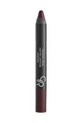Golden Rose Matte Lipstick Crayon No:02 Dark Wine - Mat Kalem Ruj thumbnail 1