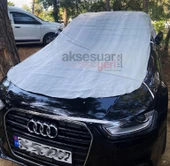 Oto Araç Brandası Yarım Model Süper Koruma Dayanıklı Ürün Miflonlu - 6