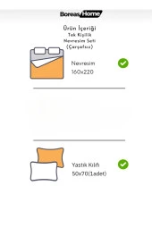 Premium Mürdüm Gri Pamuklu Tek Kişilik Nevresim Seti - 3
